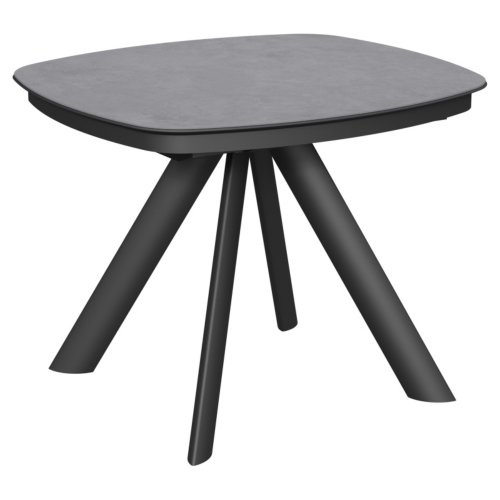 Стол для кухни раскладной овальный керамический 100 см (арт 35233) - Фото 2