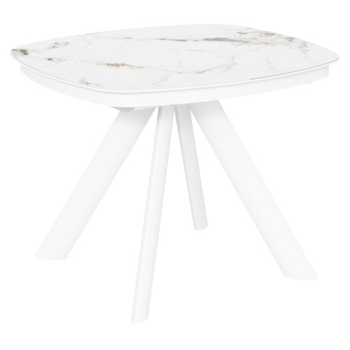 Стол раскладной овальный керамический современный (арт 35214) - Фото 2