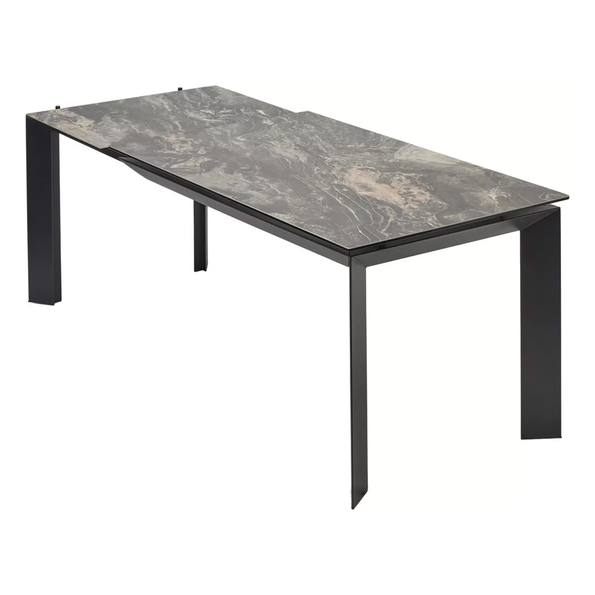 Стол дизайнерский раздвижной из керамогранита (арт 33367) - Фото 1