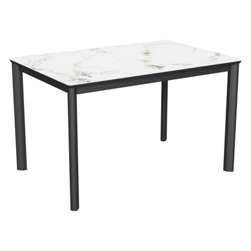 Стол раскладной керамический 90 см в современном стиле (арт 32336) - Фото 2