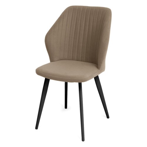 Стул на металлокаркасе из велюра (арт 35420) - Фото 2