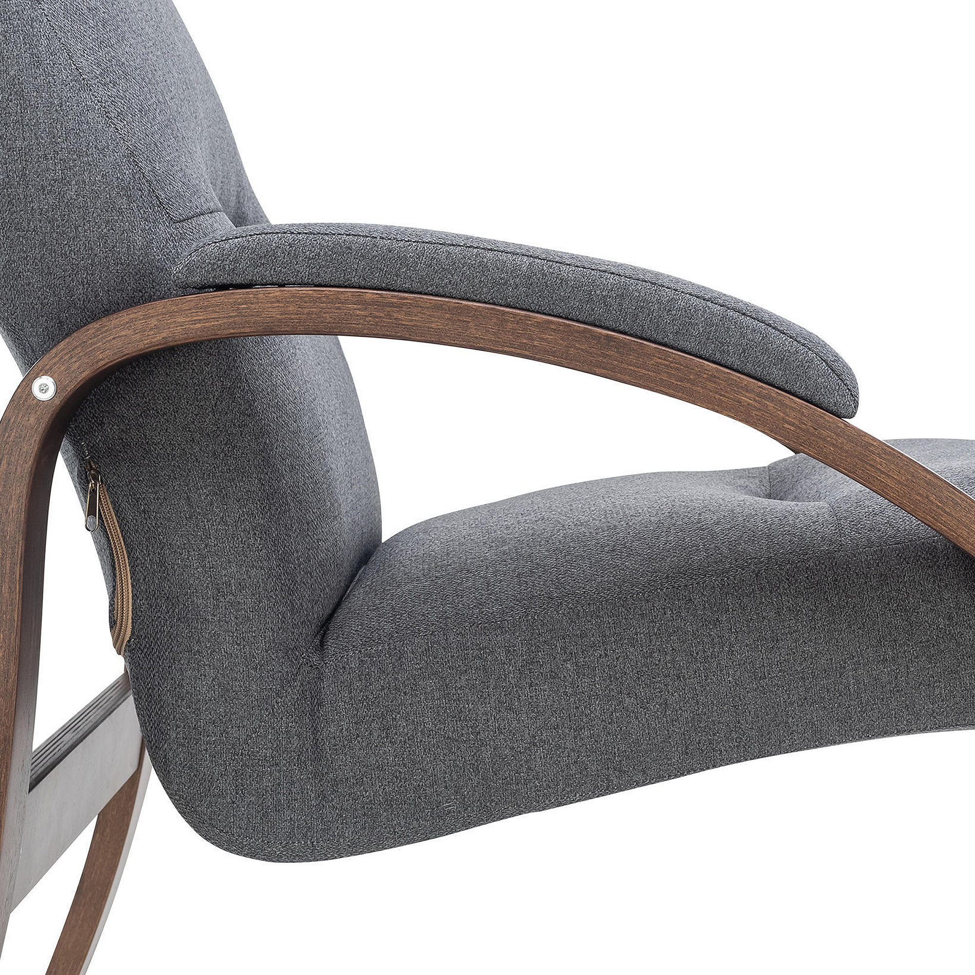 Кресло с мягкой обивкой с подлокотниками (арт 10792) - Фото 1