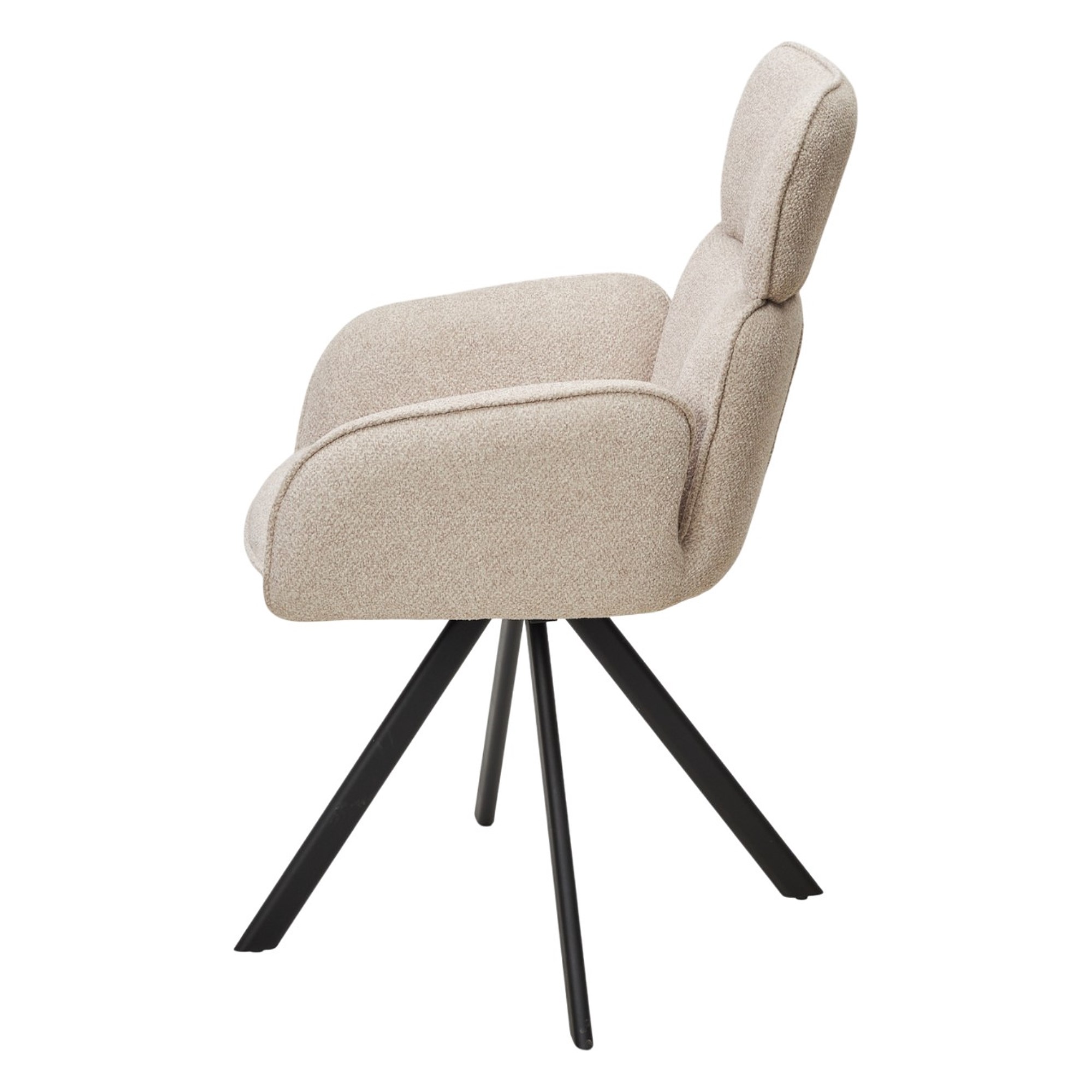 Стул с мягким сидением бежевый (арт 34998) - Фото 1