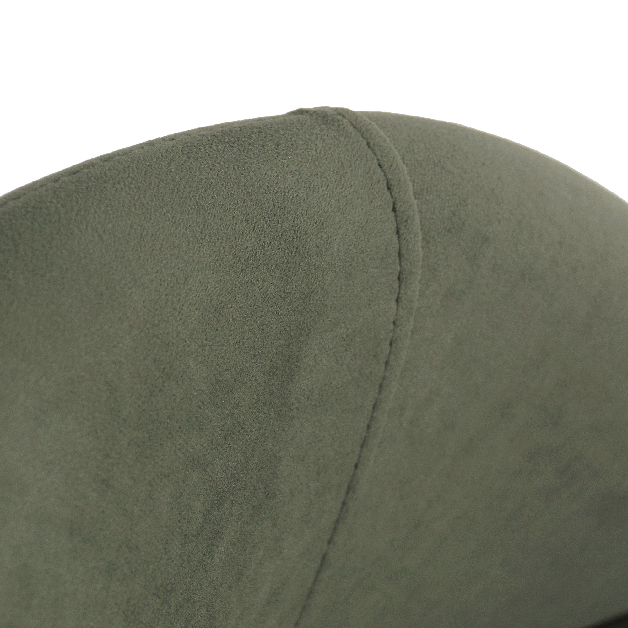 Стул полубарный с мягким сидением серый велюровый (арт 21826) - Фото 1