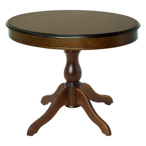 Стол раздвижной овальный деревянный классический (арт 15960) - Фото 2