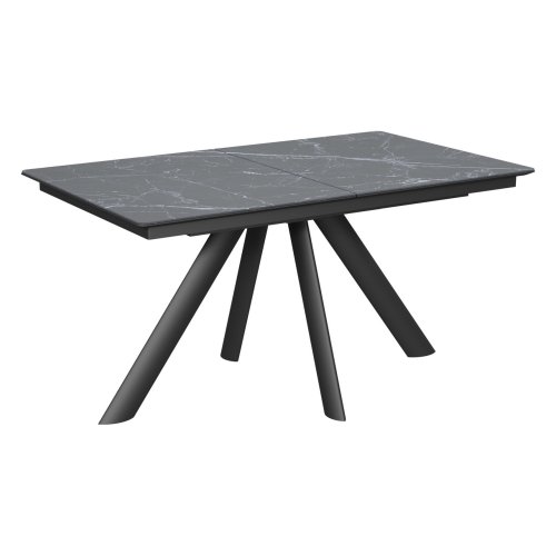 Обеденный стол раздвижной из керамогранита 140 см (арт 32132) - Фото 2