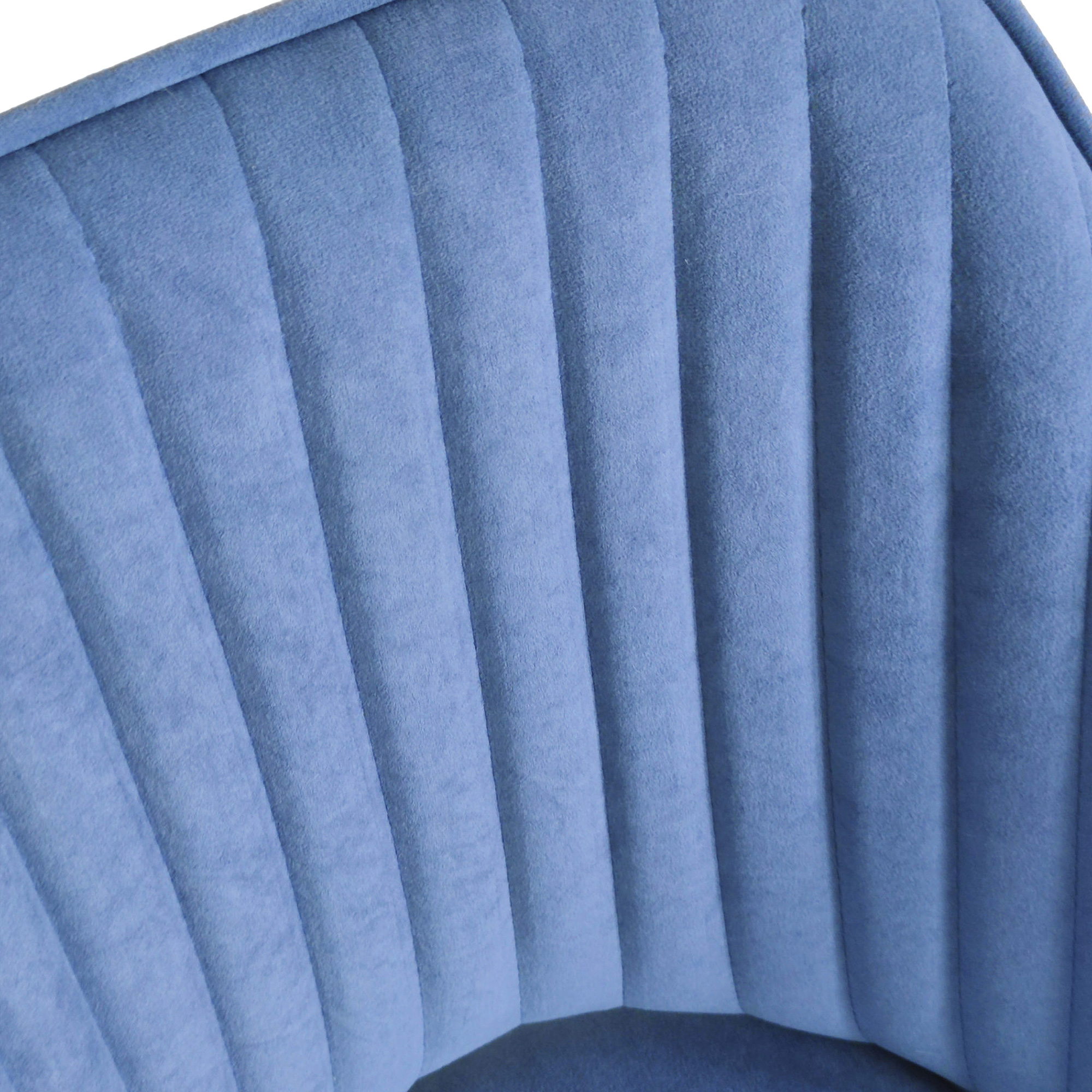 Стул мягкий кремовый велюровый в современном стиле (арт 31954) - Фото 1