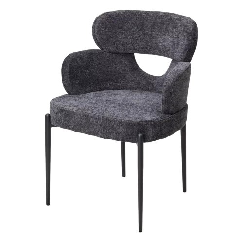 Стул серый в современном стиле (арт 34131) - Фото 2