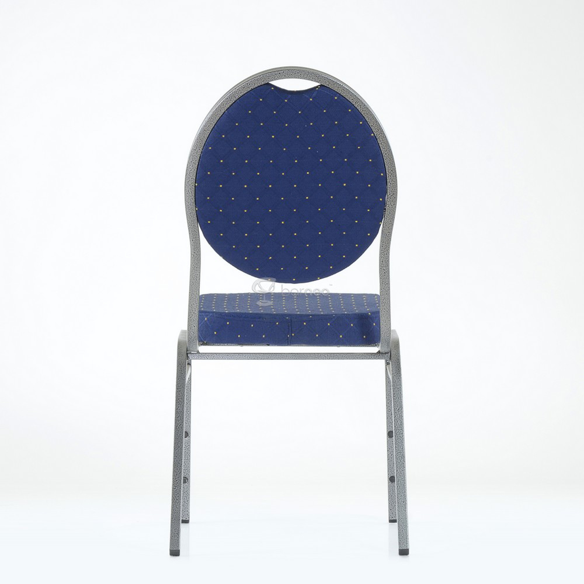 Стул металлический мягкий синий (арт 31308) - Фото 1