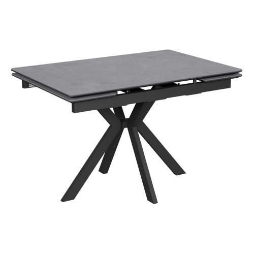 Стол раздвижной керамический черный современный (арт 33529) - Фото 2