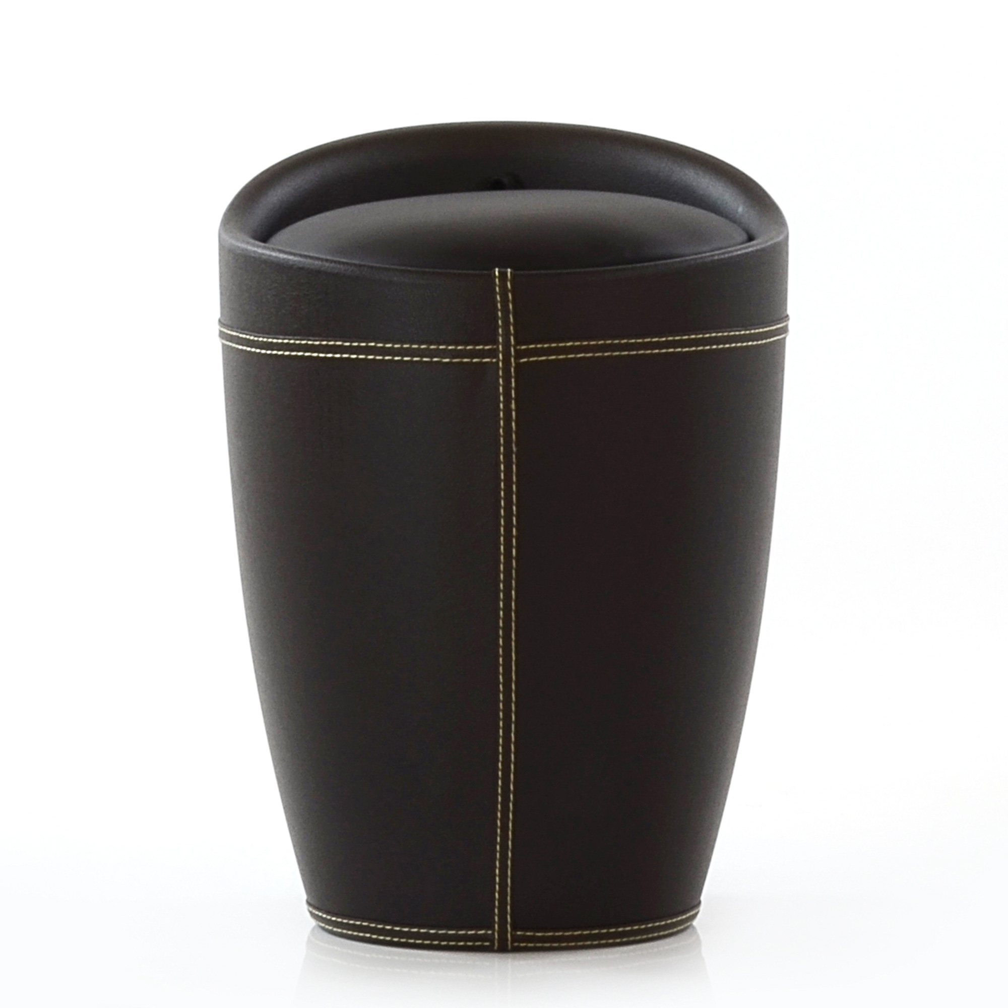 Табурет дизайнерский мягкий коричневый современный (арт 5420) - Фото 1