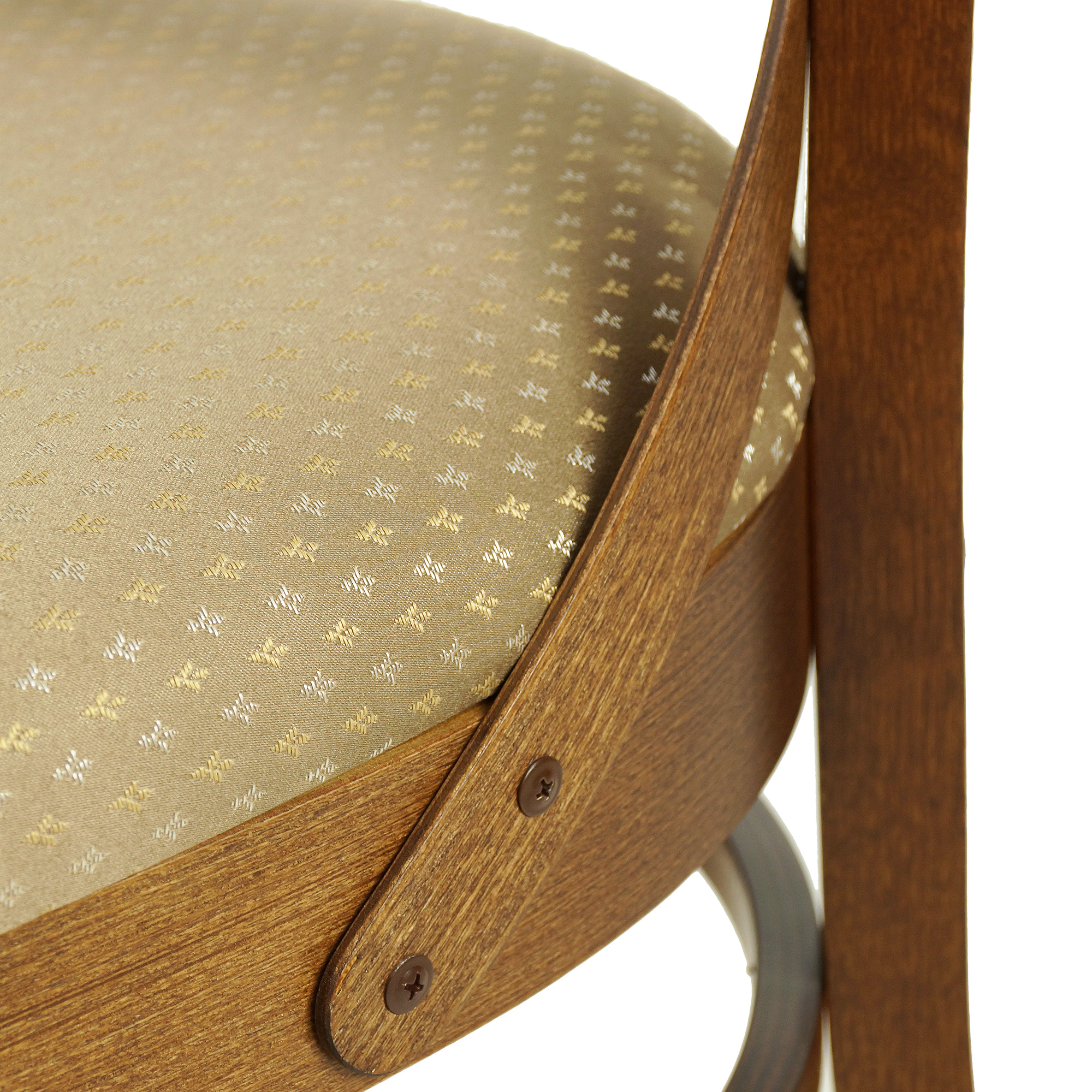 Стул деревянный мягкий классика (арт 10366) - Фото 1