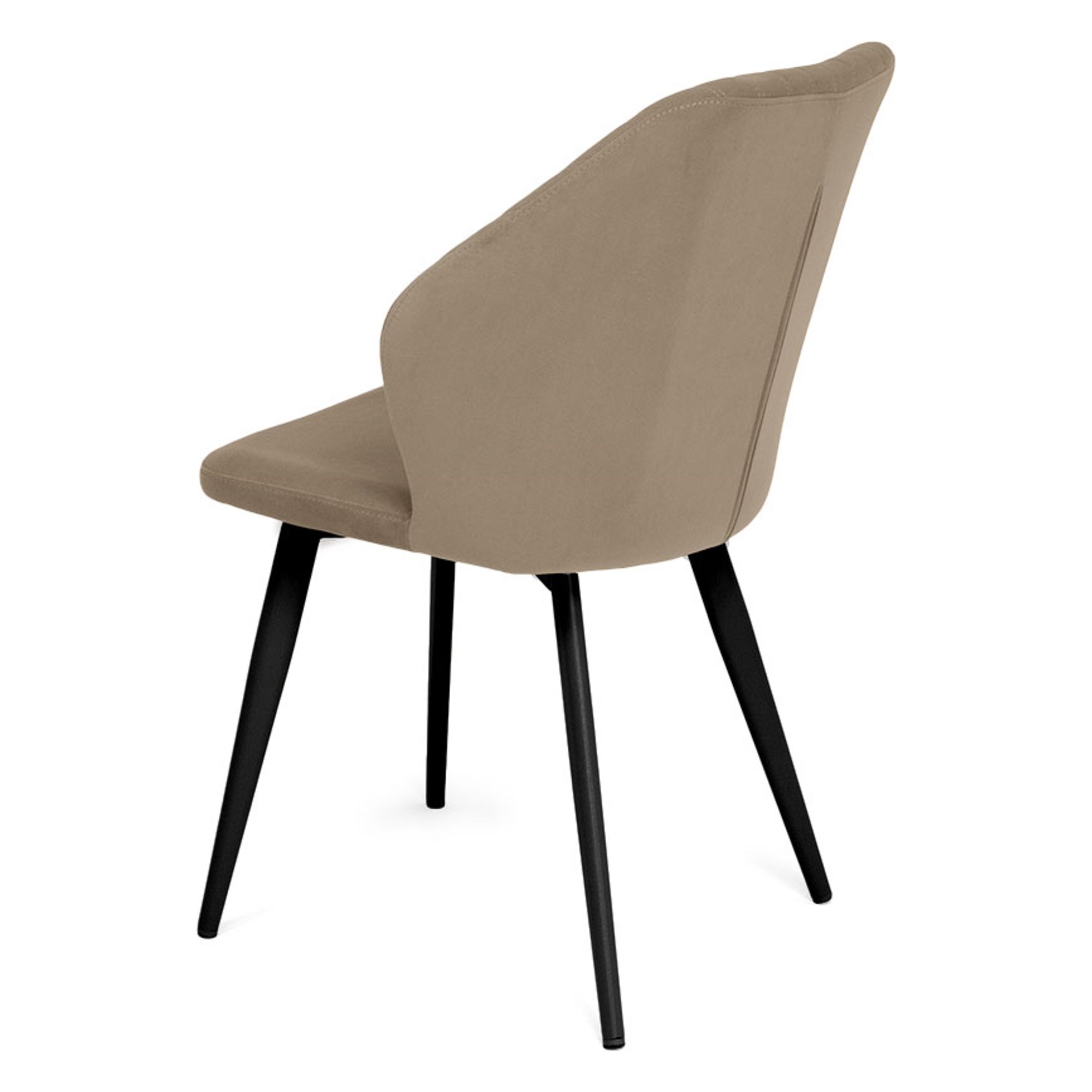 Стул на металлокаркасе из велюра (арт 35420) - Фото 1