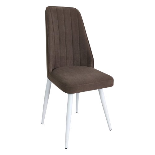 Стул на металлическом каркасе мягкий (арт 14917) - Фото 2