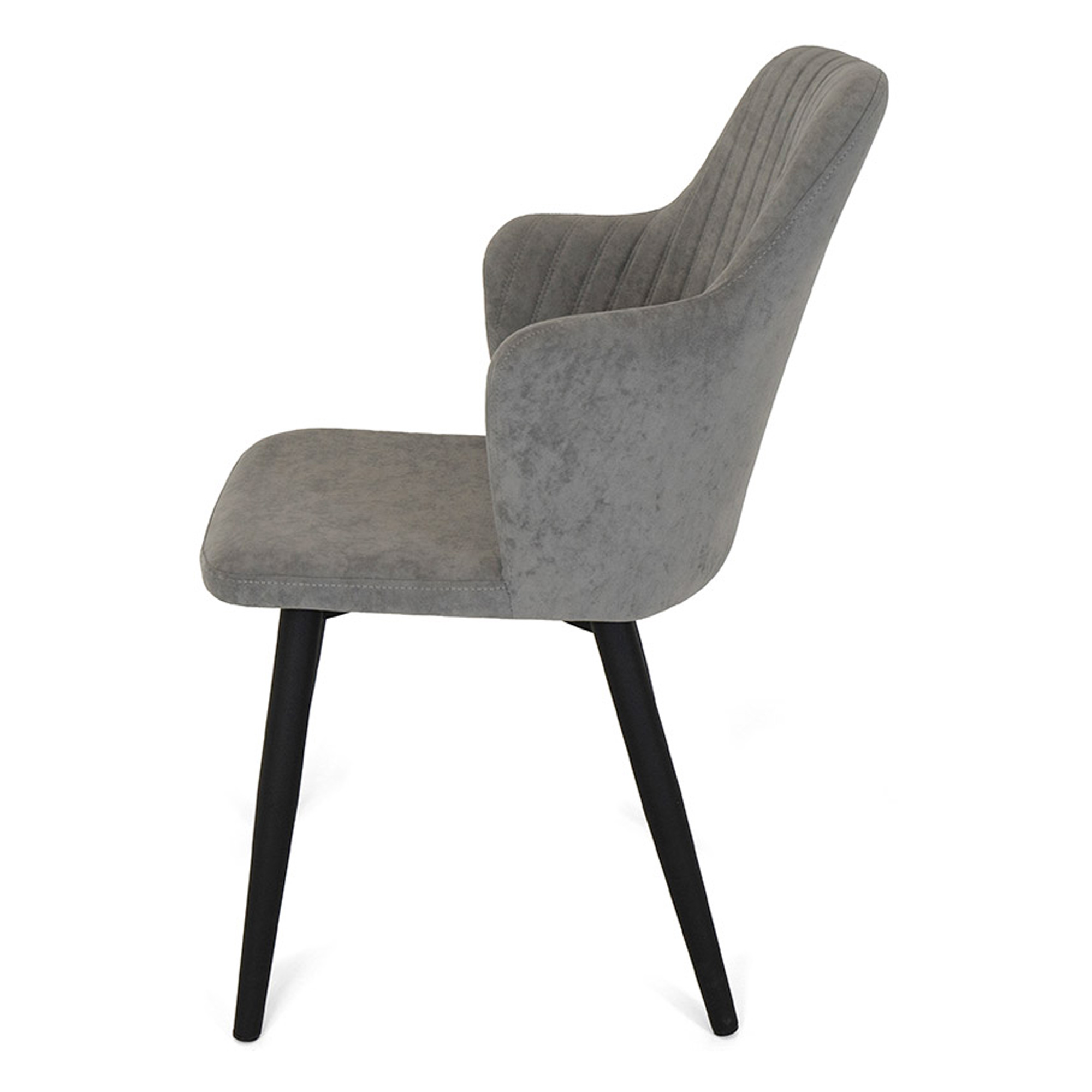 Стул на металлокаркасе мягкий велюровый (арт 26486) - Фото 1