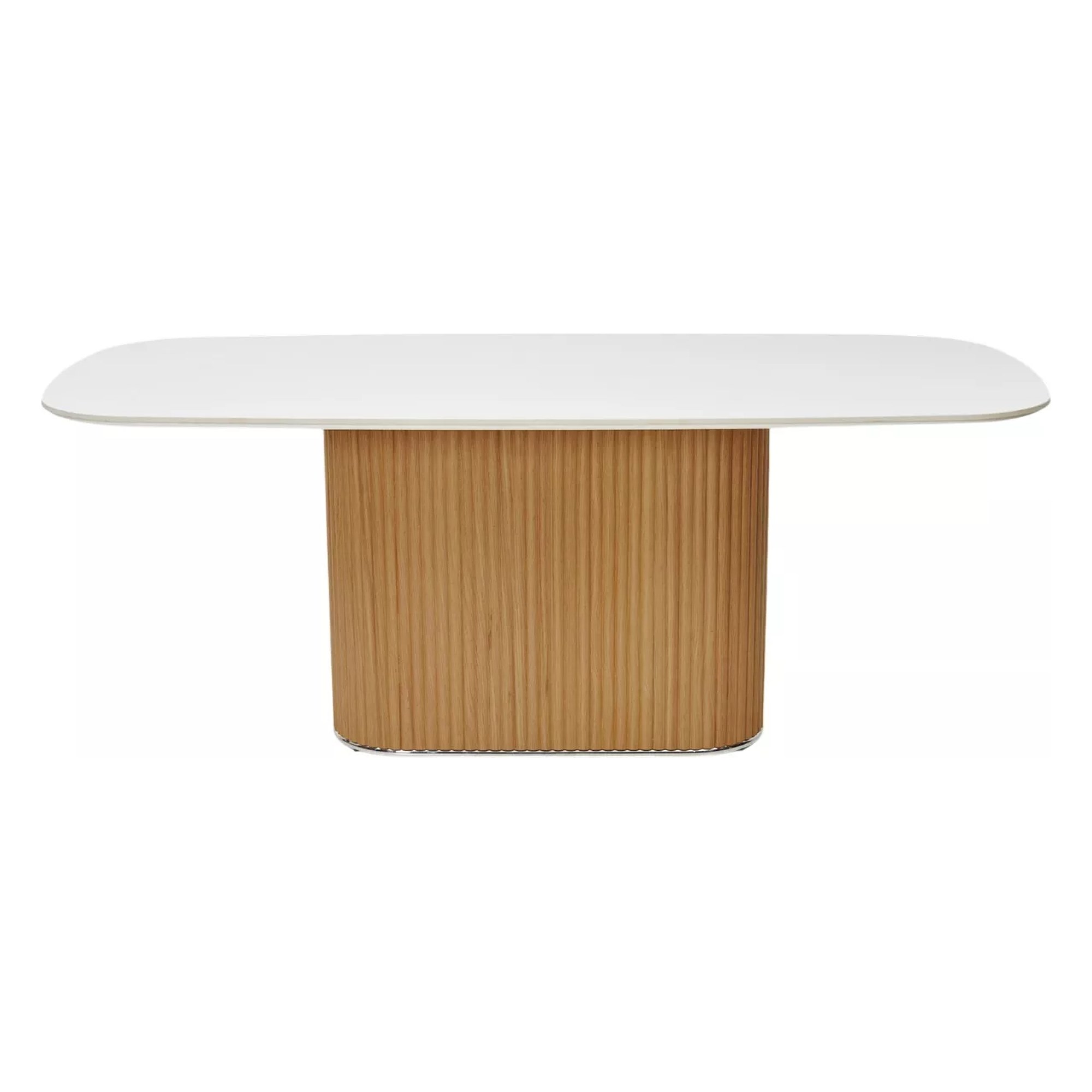 Обеденный стол на одной ноге 180 см (арт 34947) - Фото 1