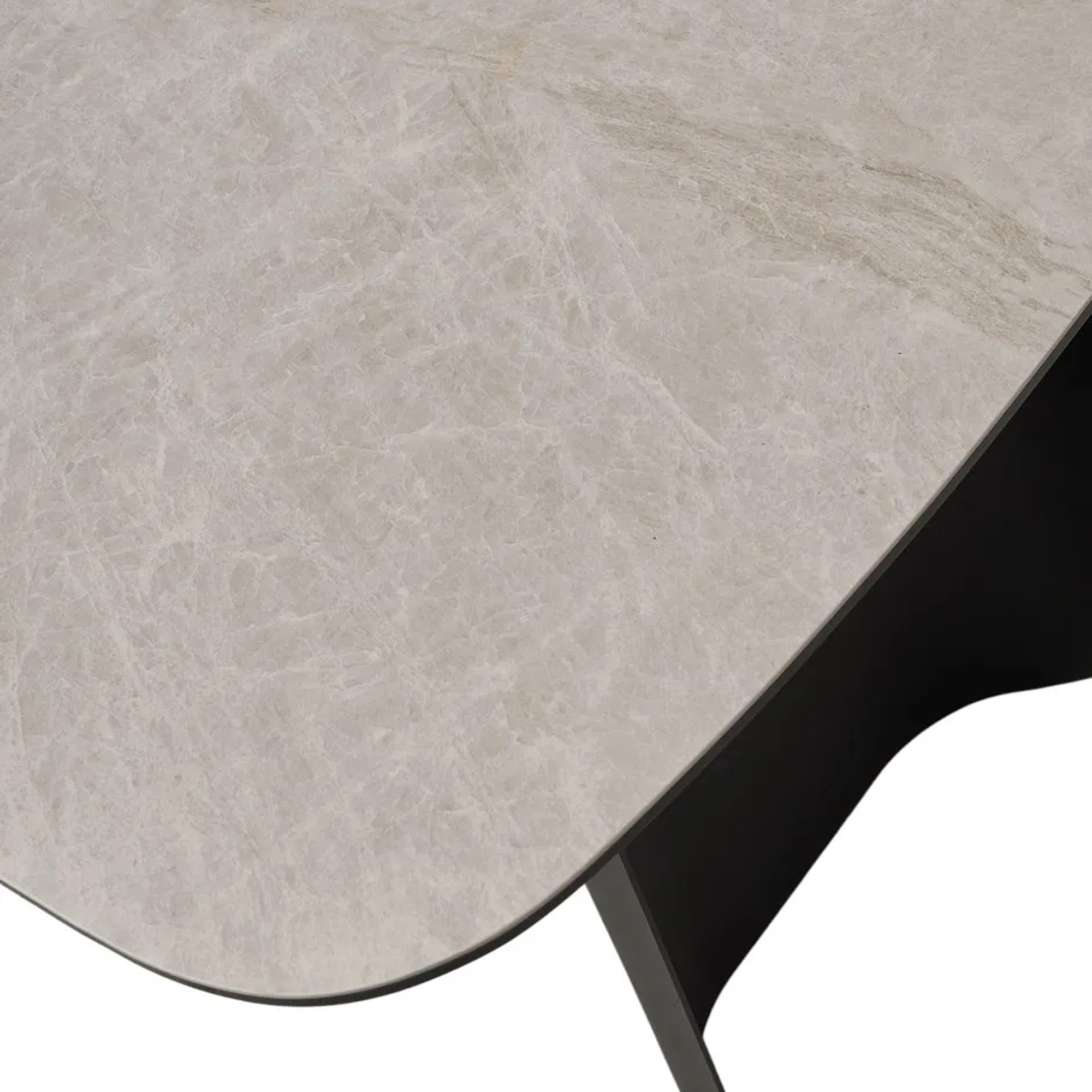 Стол обеденный дизайнерский керамический в современном стиле (арт 29350) - Фото 1