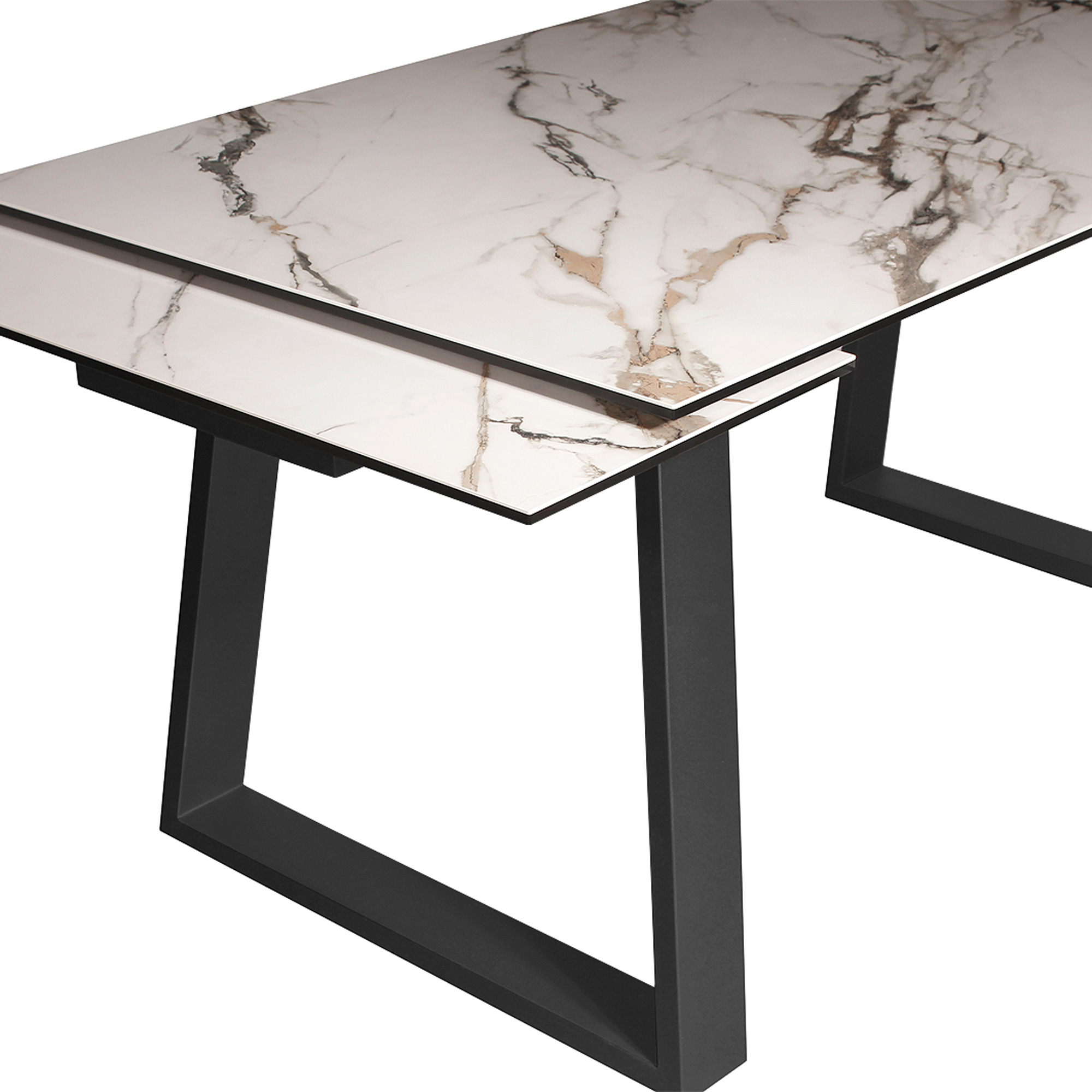 Стол обеденный раздвижной керамический 160 см (арт 28278) - Фото 1