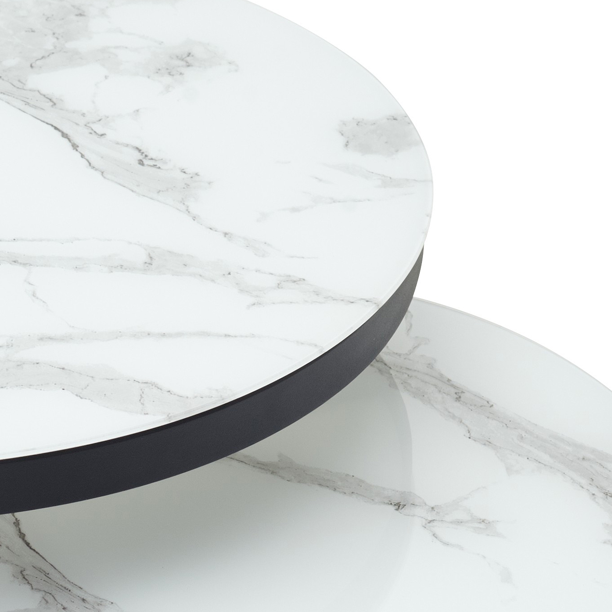 Журнальный столик дизайнерский круглый (арт 15002) - Фото 1