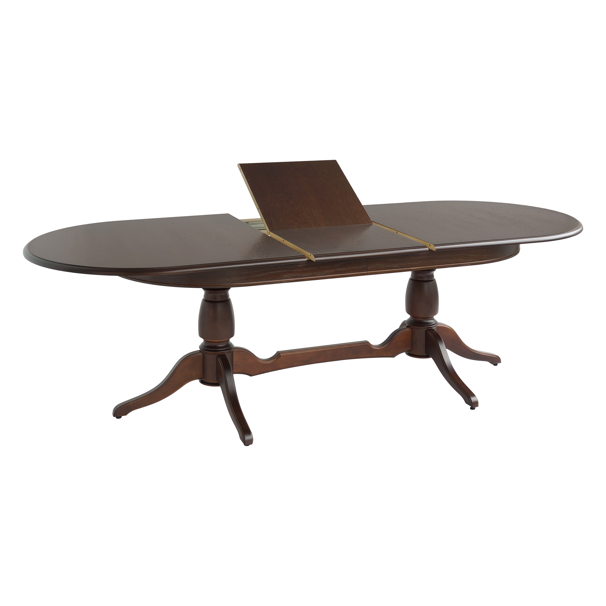 Обеденный стол раздвижной овальный 200 см классический (арт 8077) - Фото 1