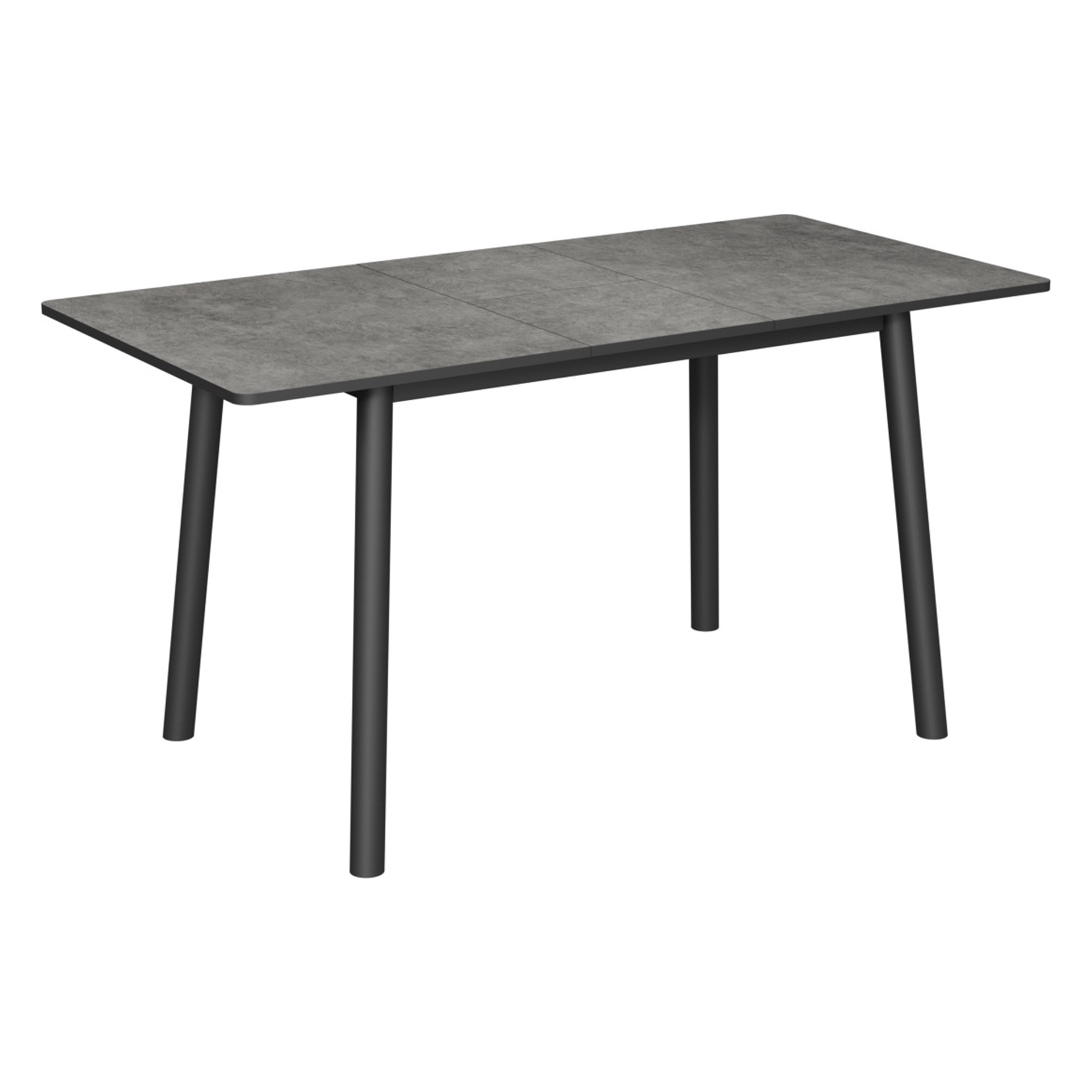 Стол кухонный раскладной прямоугольный серый 95 см (арт 33515) - Фото 1