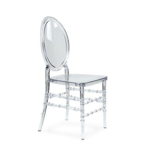 Стул кухонный прозрачный пластиковый (арт 34024) - Фото 2