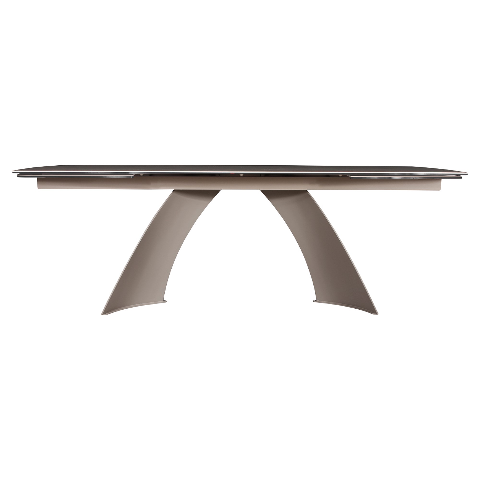 Стол обеденный раздвижной прямоугольный из керамогранита (арт 35660) - Фото 1