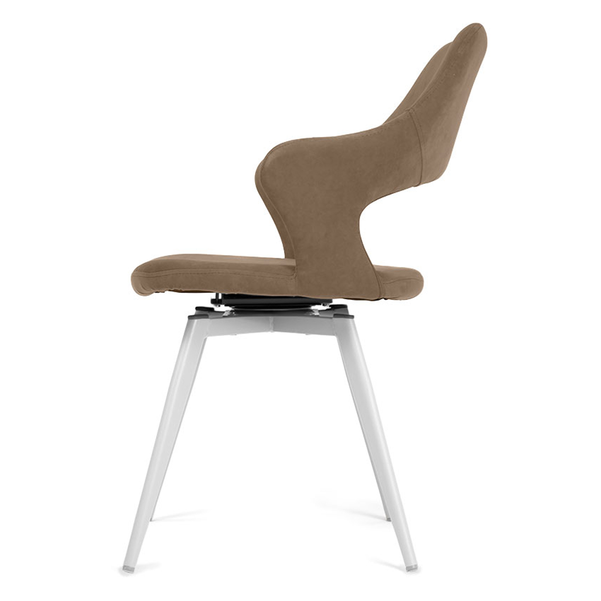 Стул обеденный на металлокаркасе из велюра (арт 33594) - Фото 1