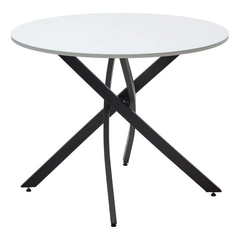 Кухонный стол круглый на одной ножке (арт 33419) - Фото 2