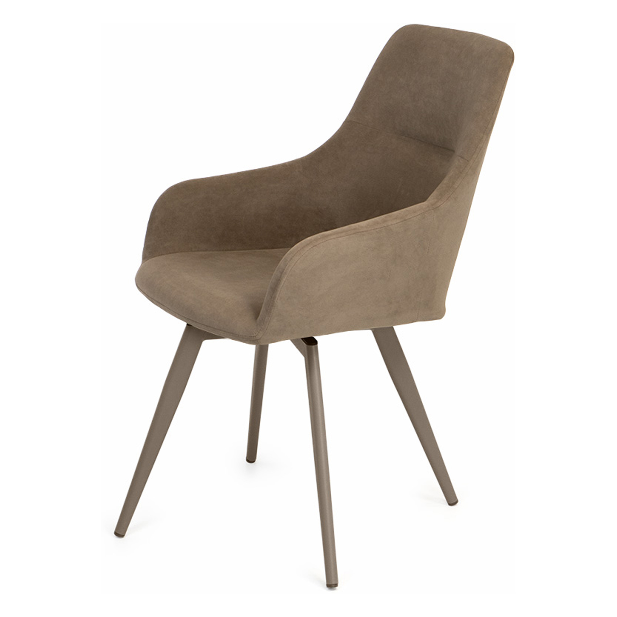 Стул-кресло велюровый современный (арт 30335) - Фото 1