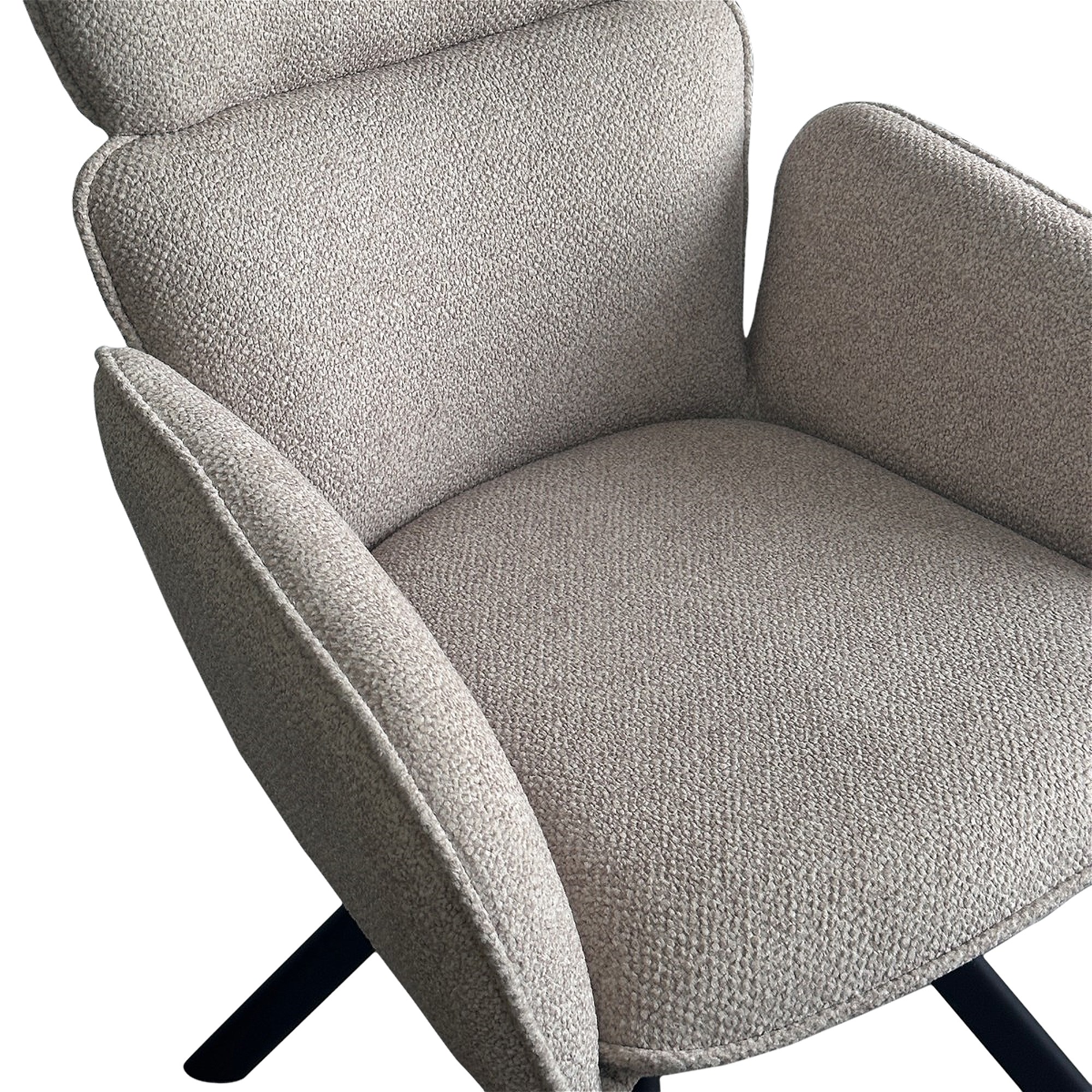 Стул с мягким сидением бежевый (арт 34998) - Фото 1