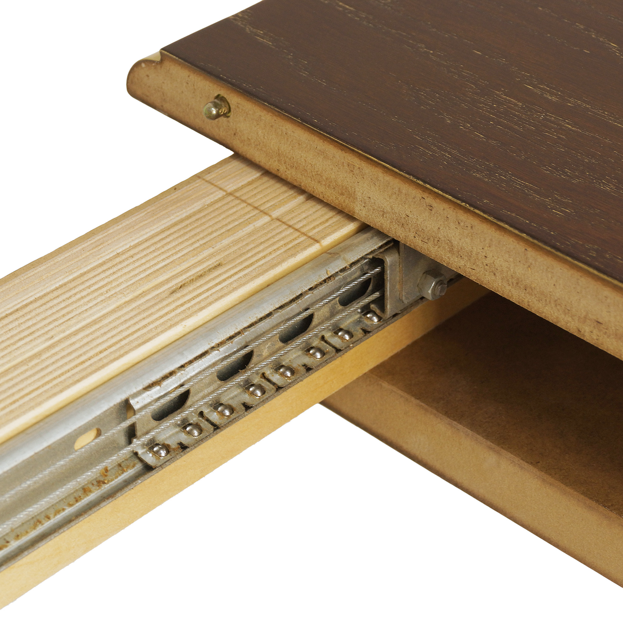 Стол кухонный раздвижной овальный в классическом стиле (арт 4882) - Фото 1