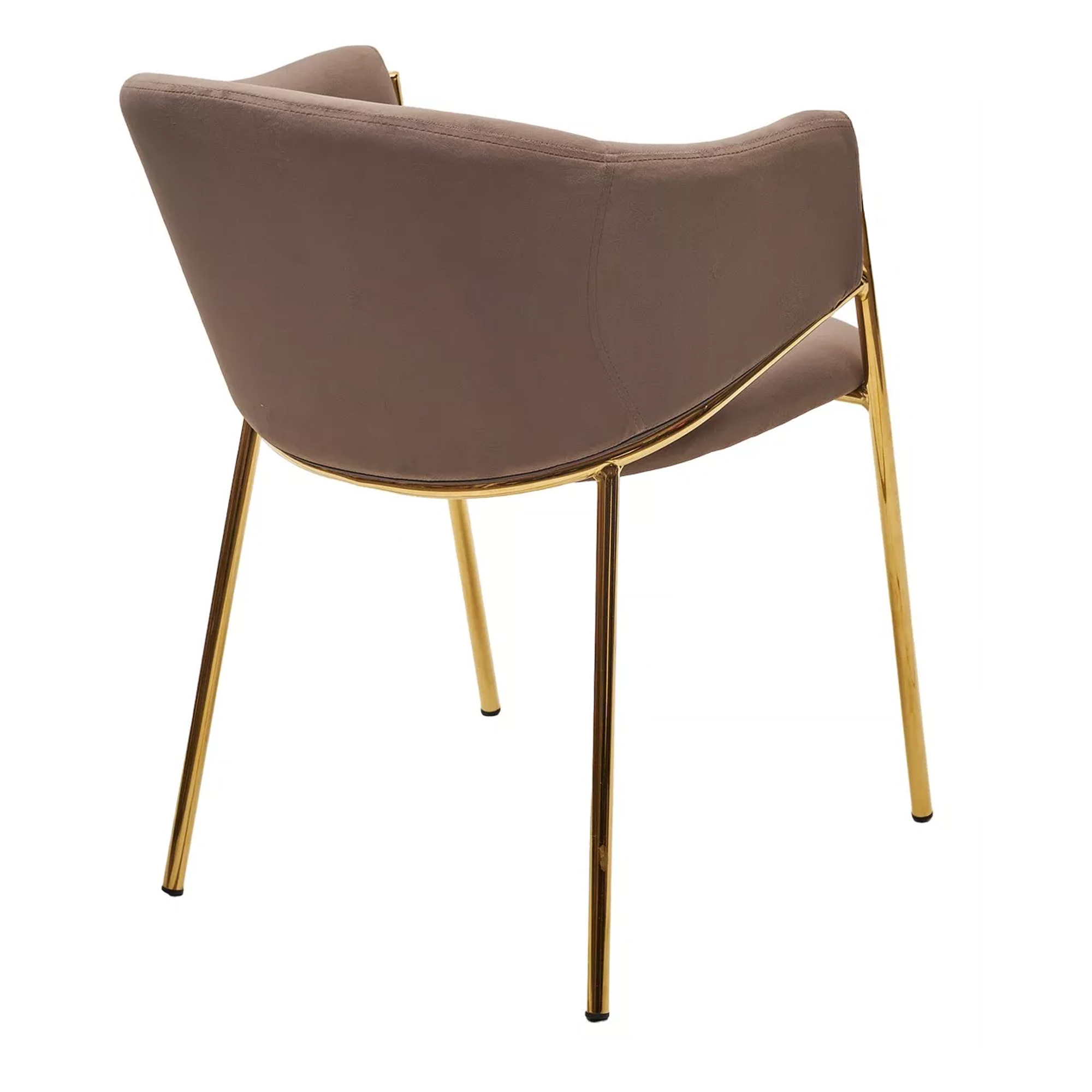 Полукресло дизайнерское с мягким сидением с подлокотниками (арт 33457) - Фото 1