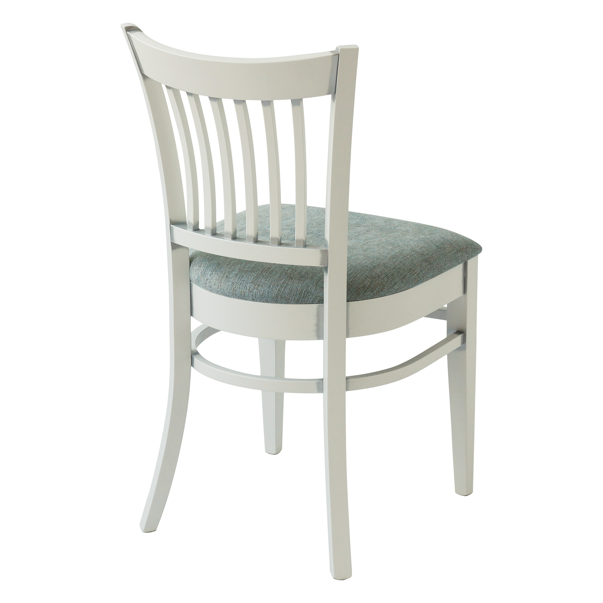 Стул для кухни мягкий белый классический (арт 15731) - Фото 1