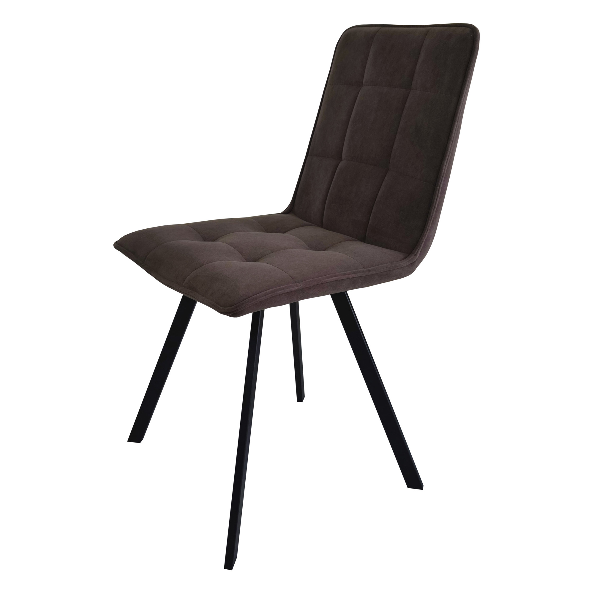 Стул на металлокаркасе с черными ножками (арт 24938) - Фото 1