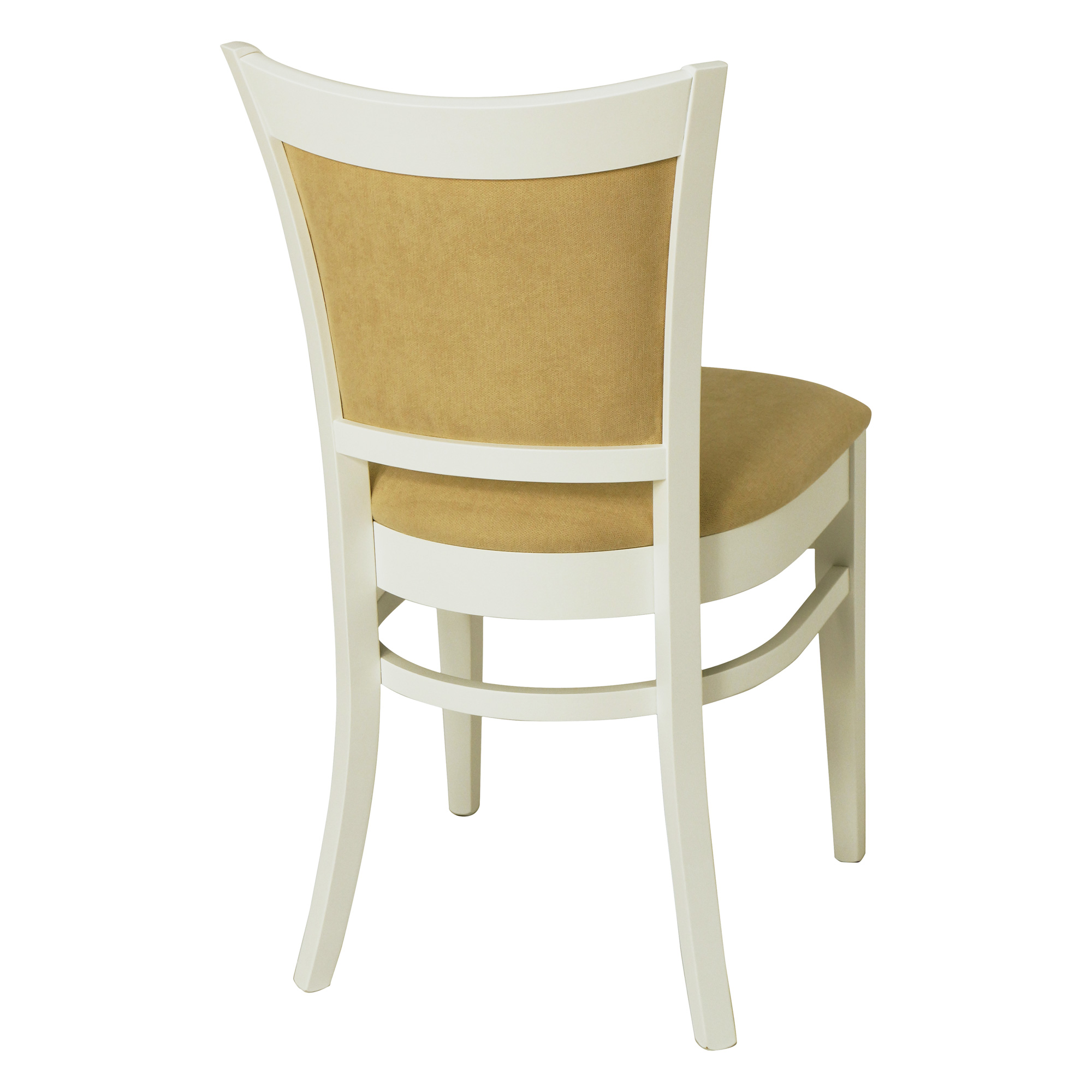 Стул деревянный мягкий бежевый классический (арт 32104) - Фото 1