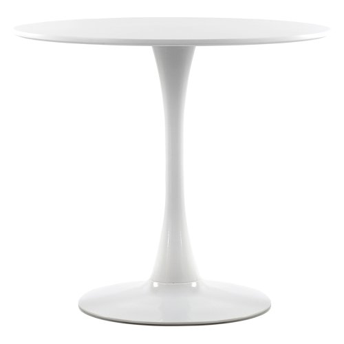 Стол дизайнерский круглый белый tulip (арт 28887) - Фото 2