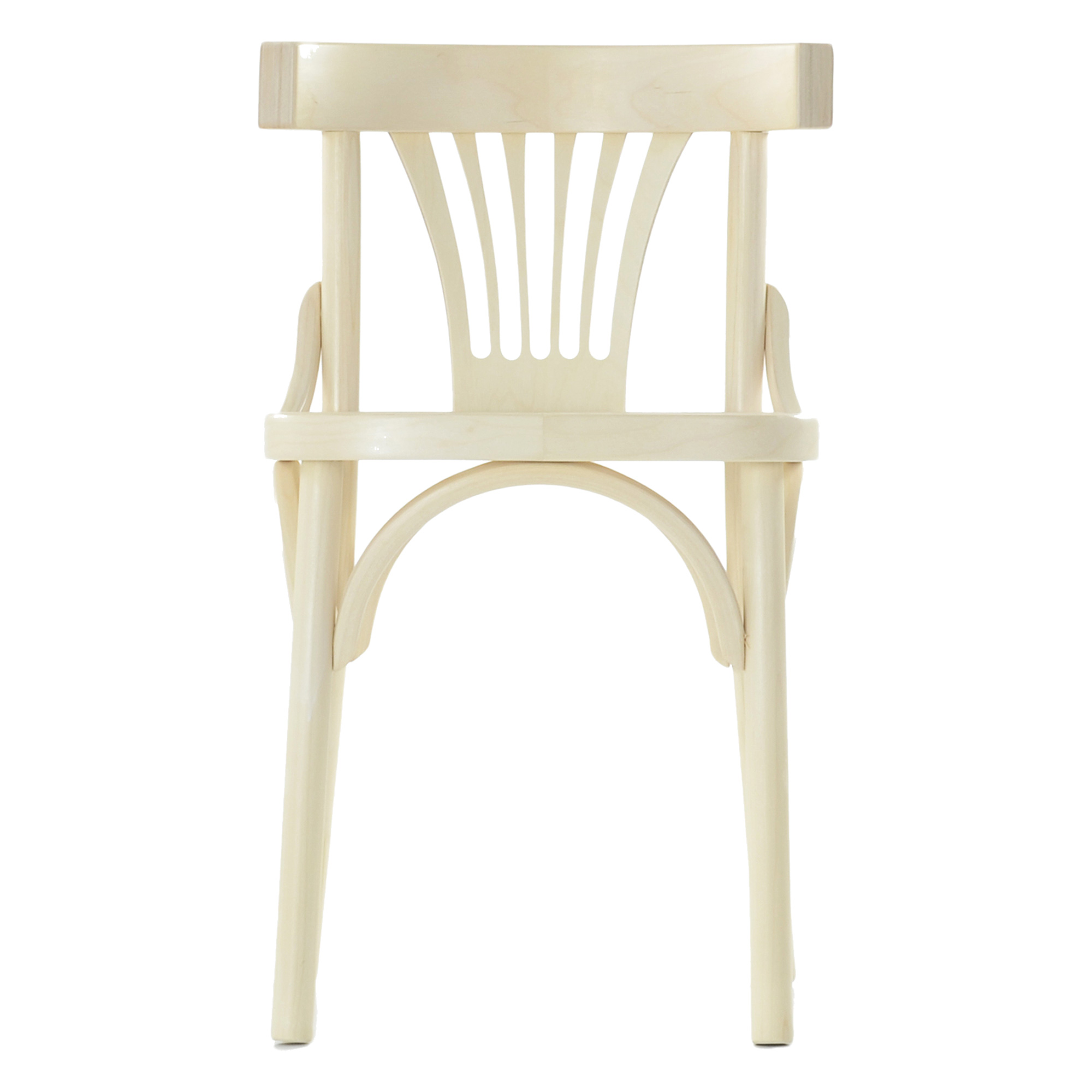 Стул для кухни деревянный бежевый венский (арт 1732) - Фото 1