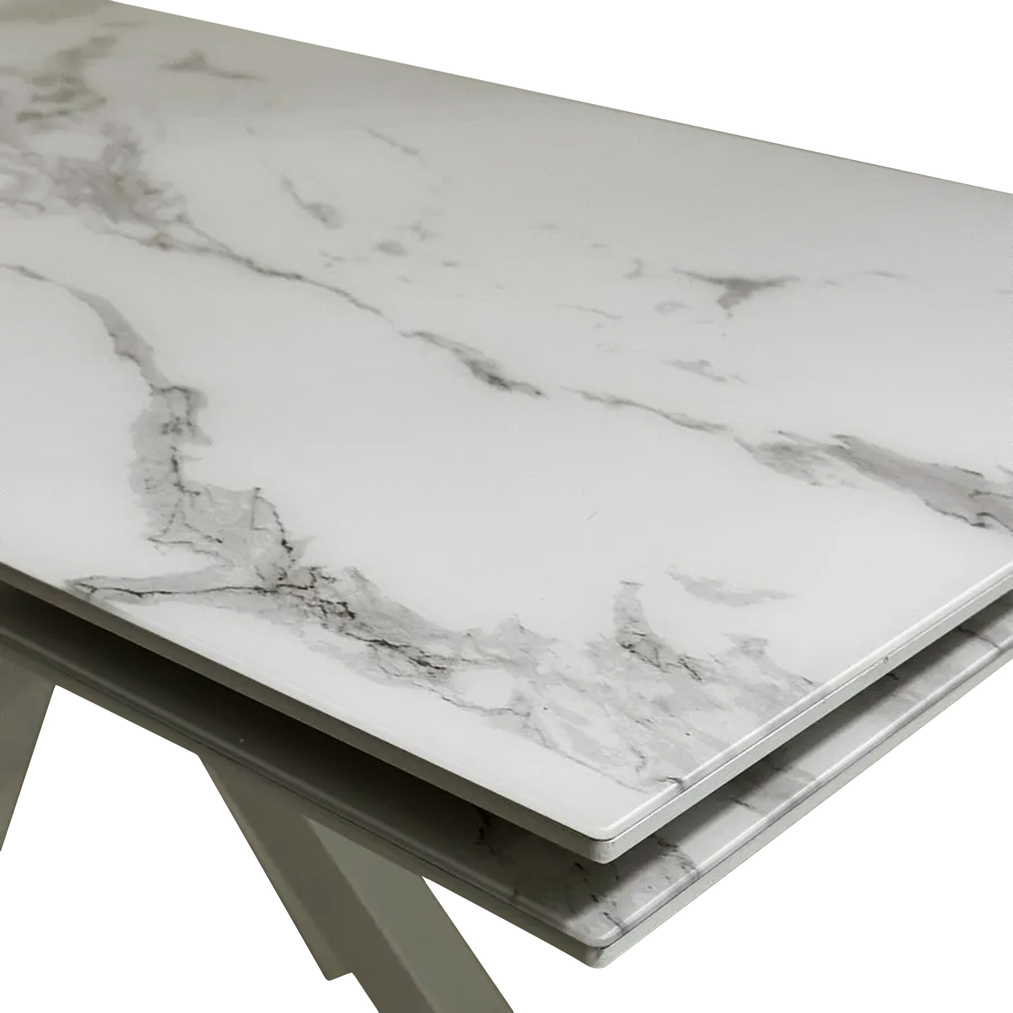 Стол обеденный дизайнерский на одной ножке (арт 29352) - Фото 1