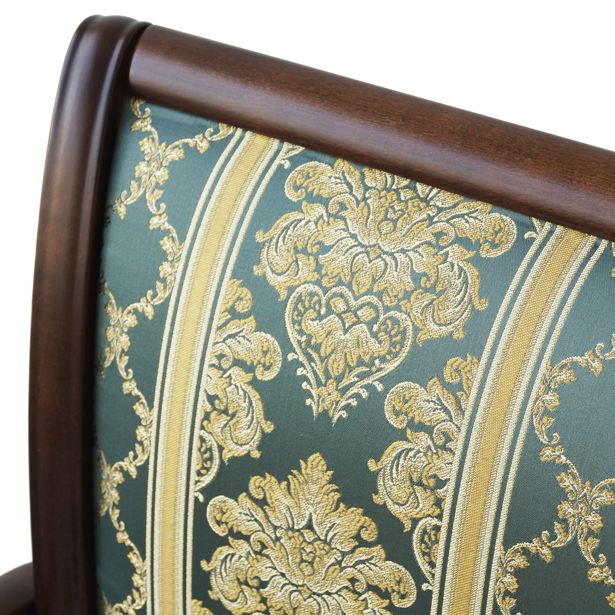 Банкетка деревянная с подлокотниками классика (арт 15767) - Фото 1