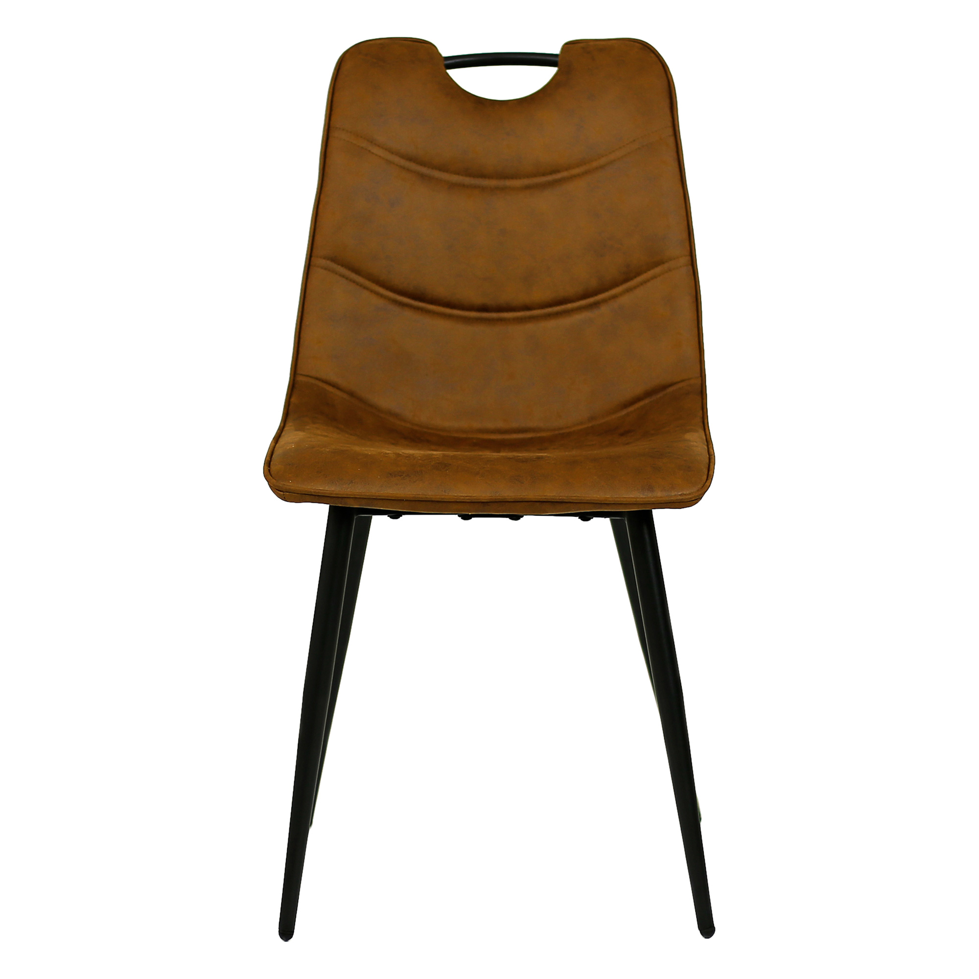 Стул для кухни на металлическом каркасе мягкий (арт 31667) - Фото 1