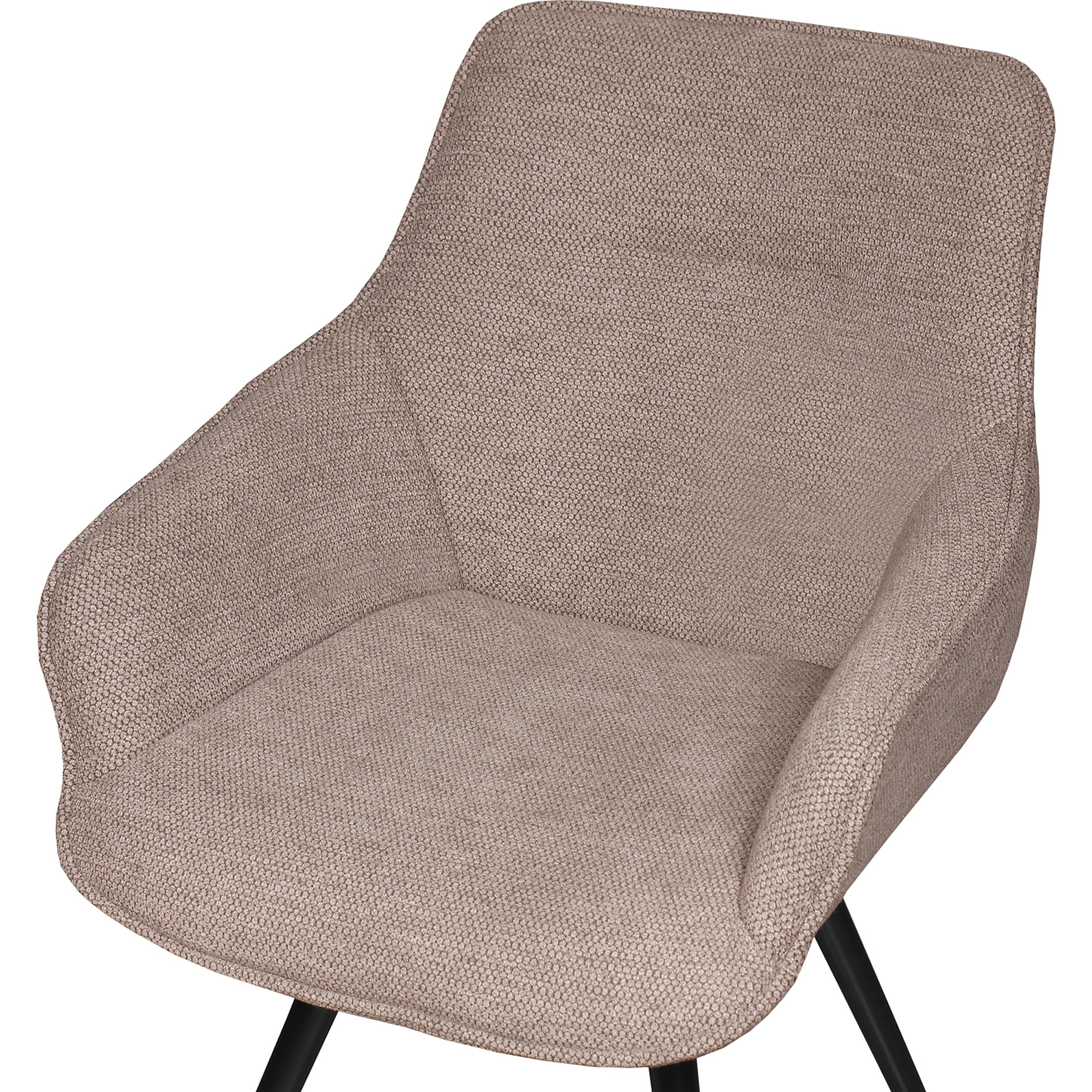 Стул-кресло на металлокаркасе мягкий (арт 33883) - Фото 1