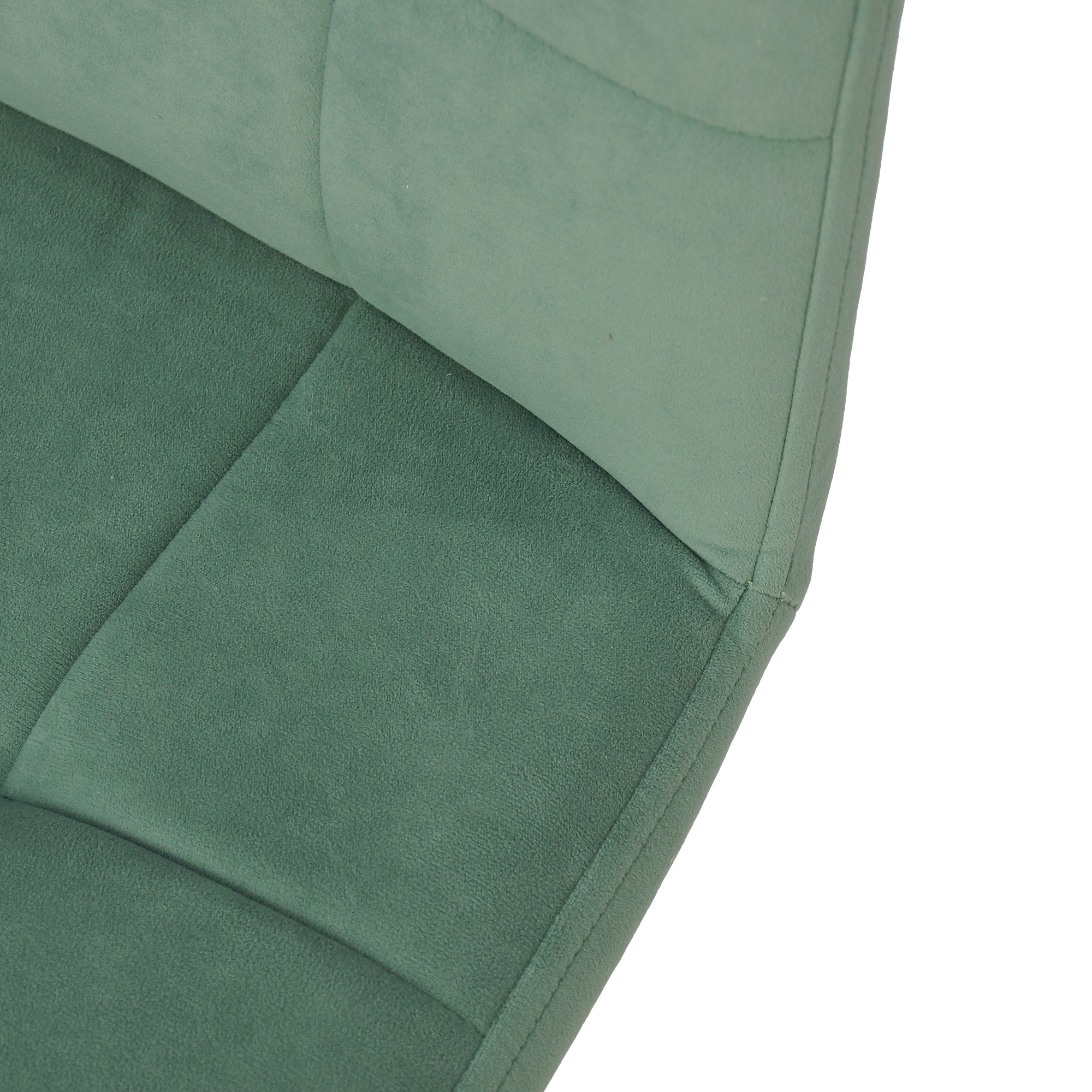 Полубарный стул с обивкой из велюра (арт 33963) - Фото 1