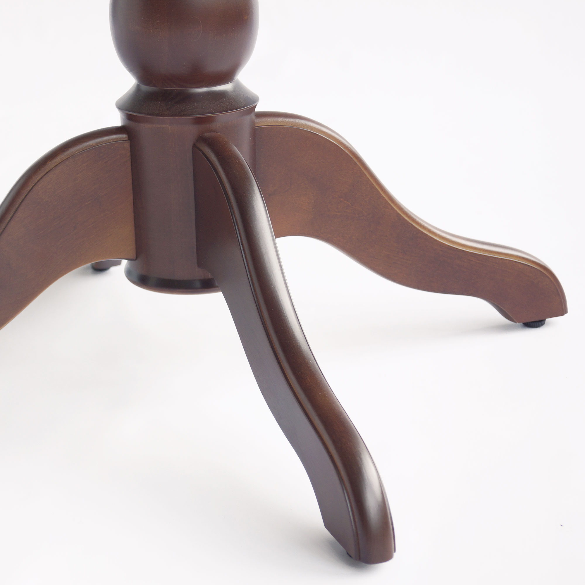 Кухонный стол деревянный на одной ножке классический (арт 4944) - Фото 1