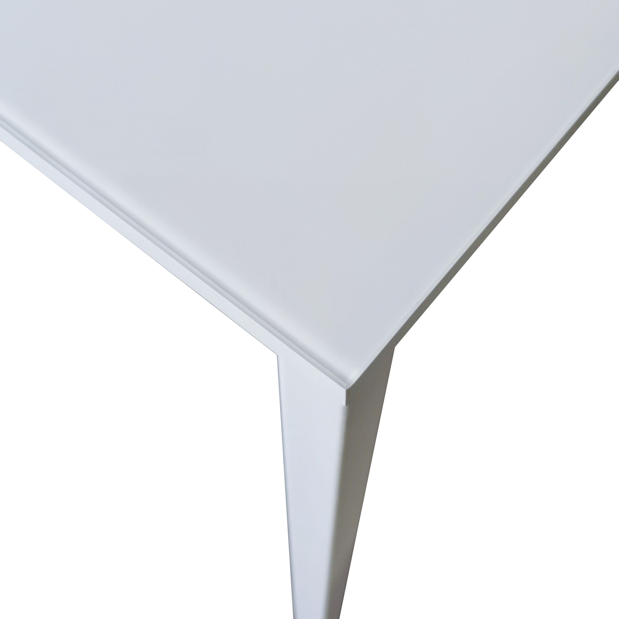 Стол для кухни раздвижной белый 120 см (арт 31684) - Фото 1