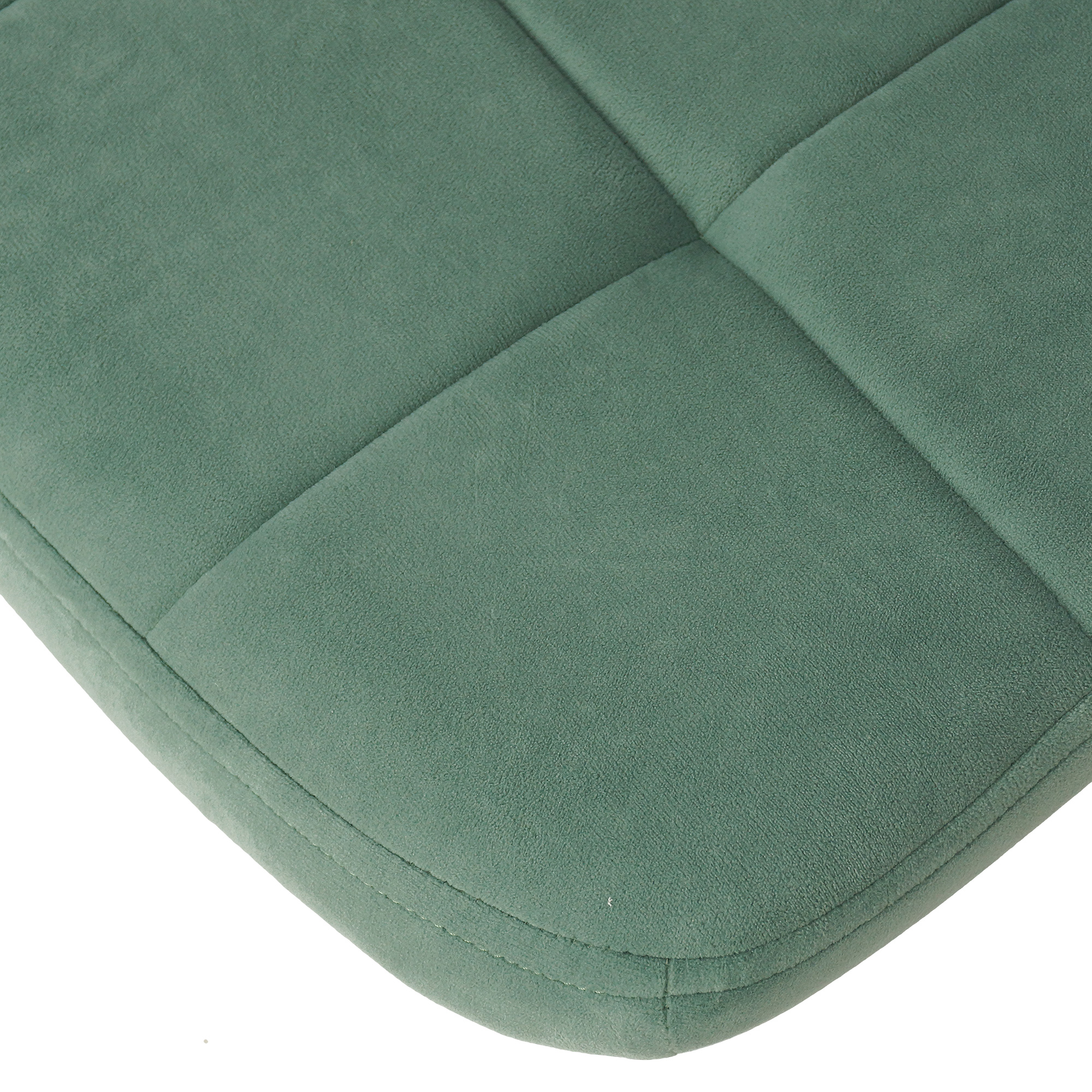 Стул на металлокаркасе из велюра современный (арт 33955) - Фото 1