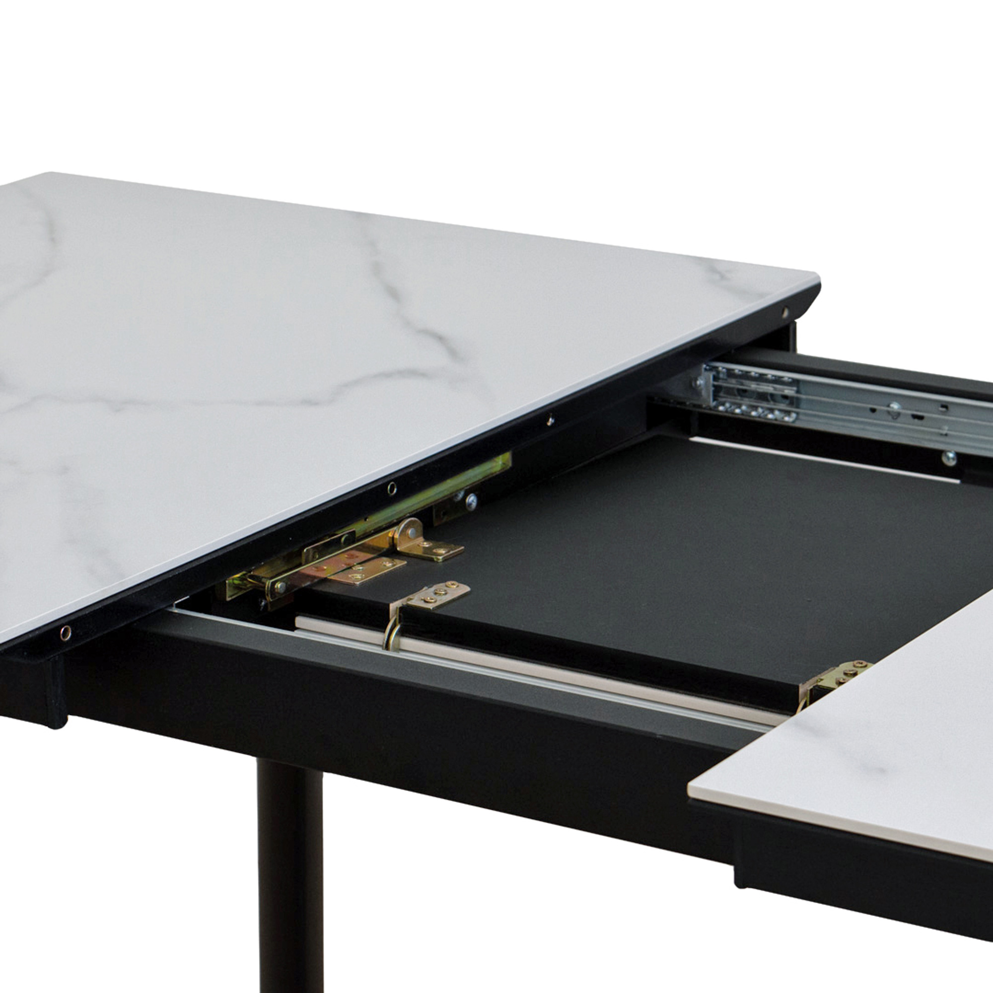 Стол кухонный прямоугольный керамический 140 см (арт 32133) - Фото 1