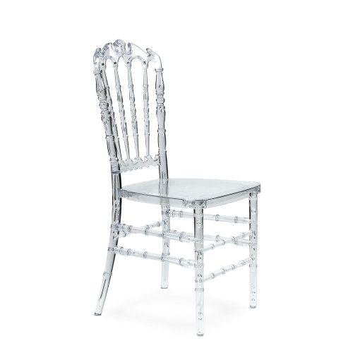 Стул для кухни прозрачный пластмассовый (арт 34021) - Фото 2