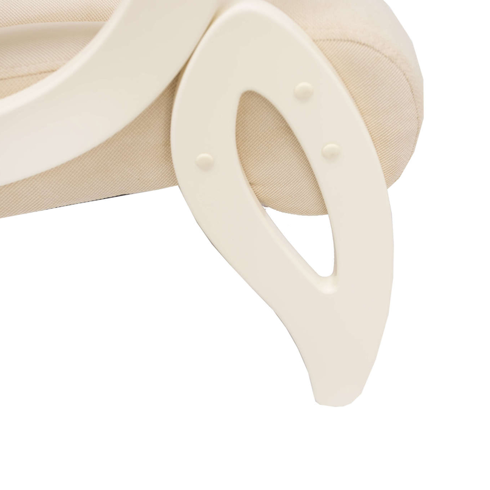 Полукресло мягкое с подлокотниками бежевое (арт 15839) - Фото 1