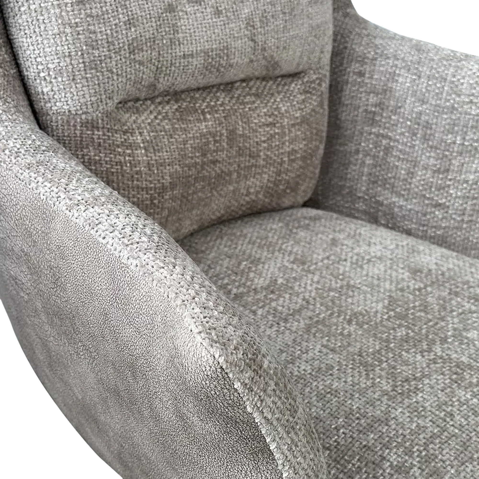 Полукресло с подлокотниками слоновая кость (арт 33674) - Фото 1